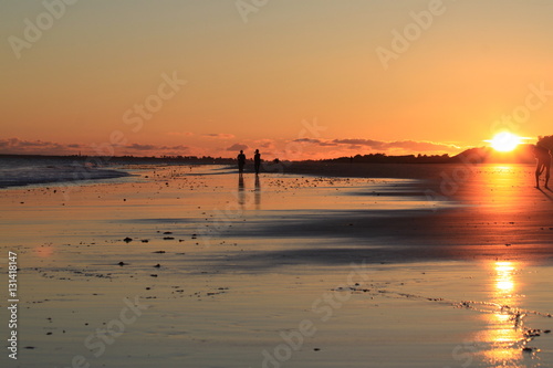 Fotografi soleil couchant Ile de Ré