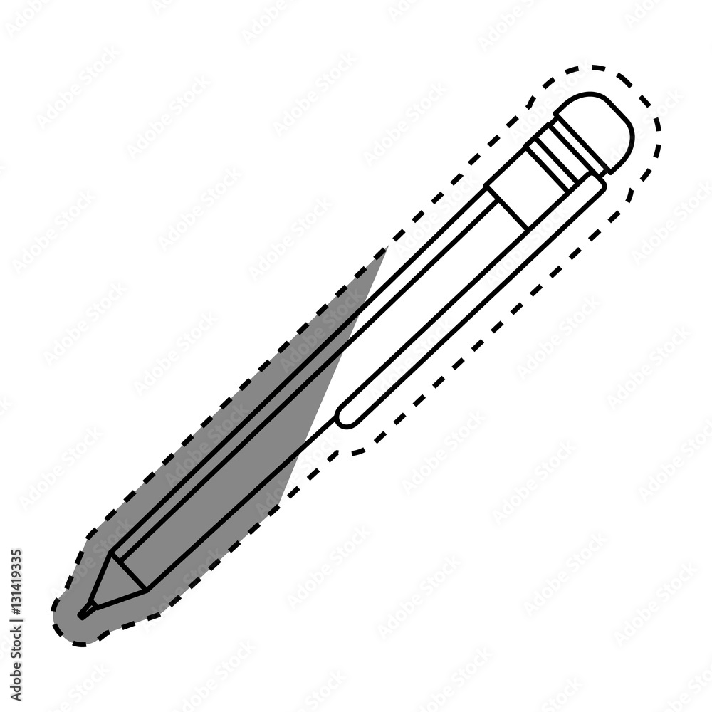 Isolated ballpoint pen icon vector illustration graphic design Isolated ballpoint pen icon vector illustration graphic design