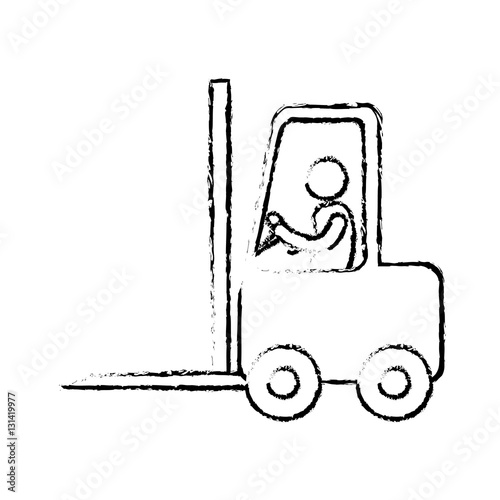 Delivery and logistic icon vector illustration graphic design