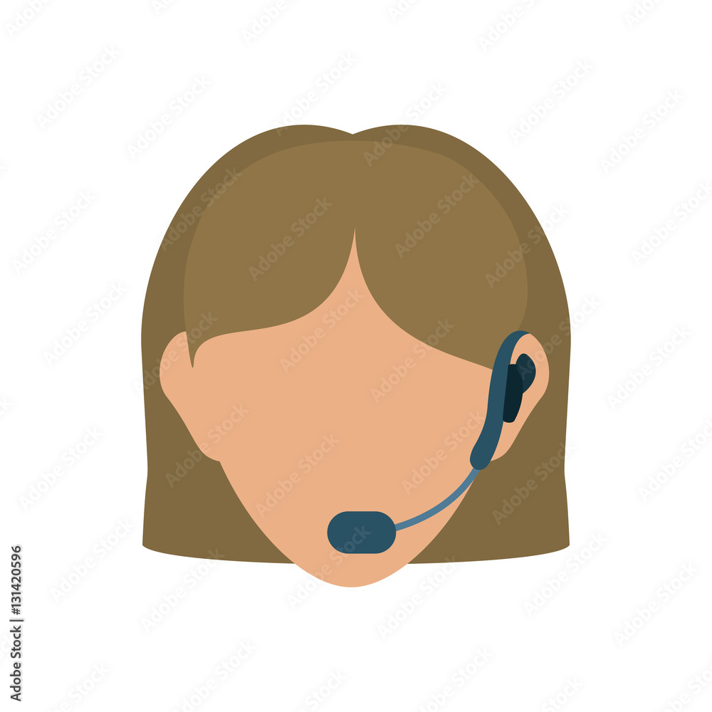 Call center consultant icon vector illustration graphic design Call center consultant icon vector illustration graphic design