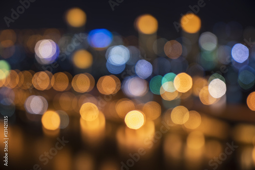 abstract cityscape light bokeh - can use to display or montage on product
