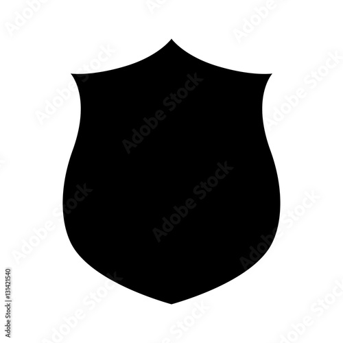 Badge shield emblem icon vector illustration graphic design