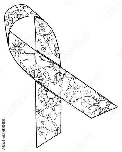 Coloring ribbon