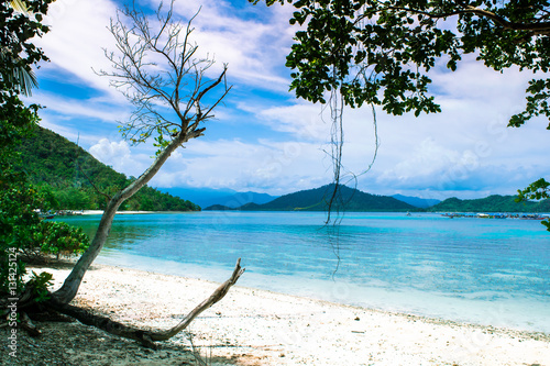 tropical beach paradise in summer © Afan