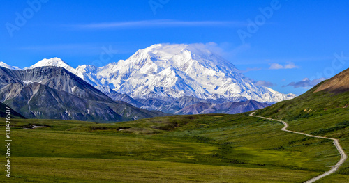 road to Mt McKinley