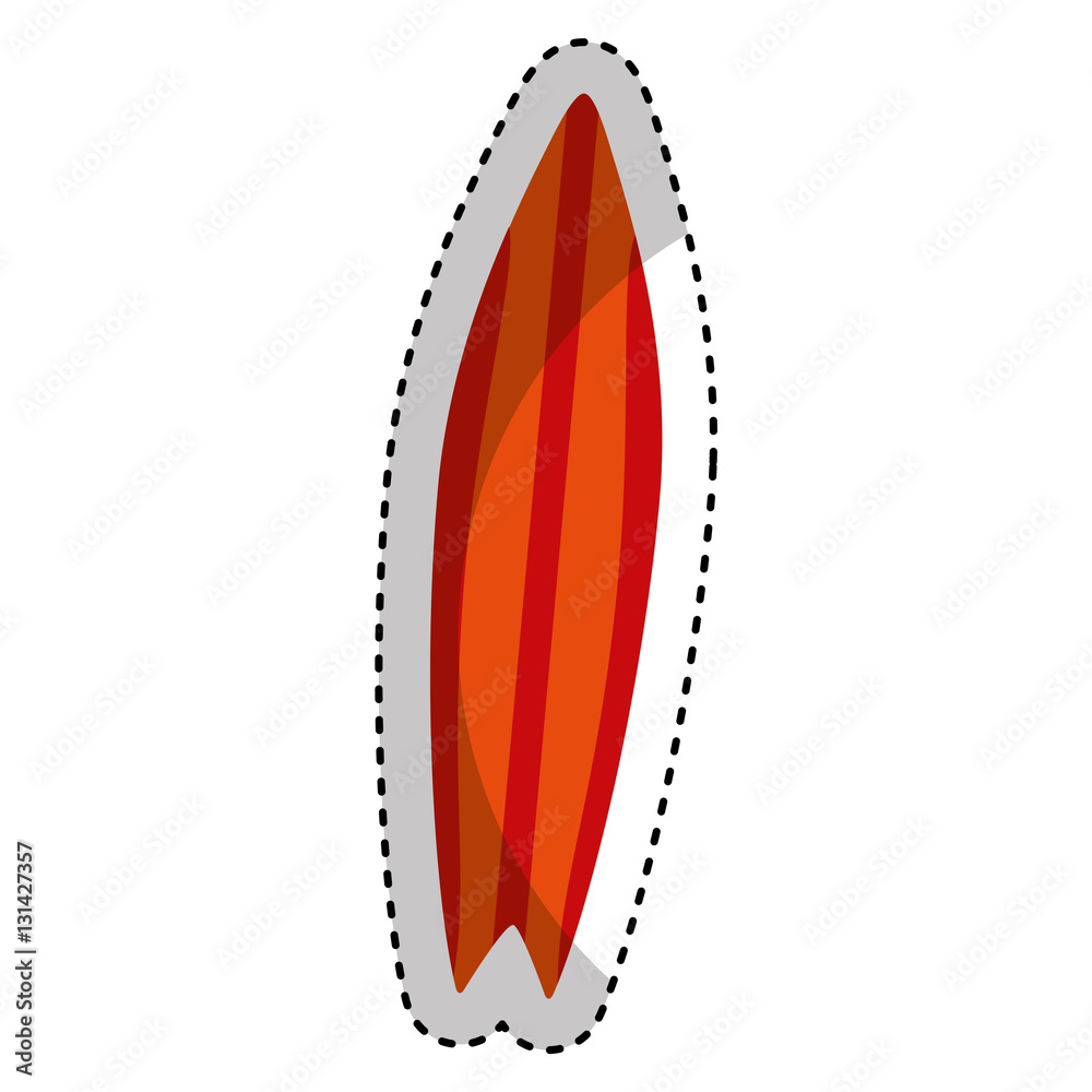 surf board isolated icon vector illustration design surf board isolated icon vector illustration design