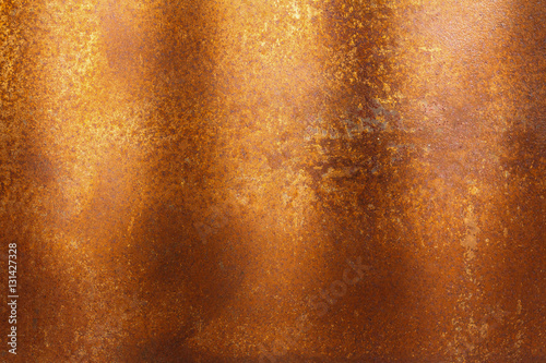 Rusty metal texture or rusty metal background. Rusty metal is caused by moisture in the air. Grunge retro vintage of rusty metal plate. Abstract rusty metal for design with copy space.