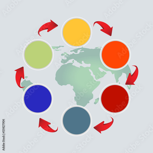 Vector illustration infographics. Icon for brochure, business, web design.