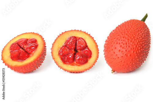 Gac fruit, Momordica cochinchinensis, Central of Thailand