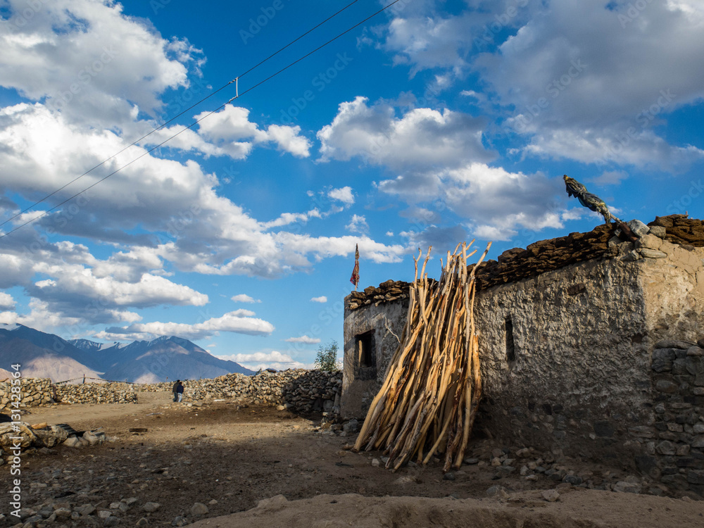 Rural home at Pangong Tso