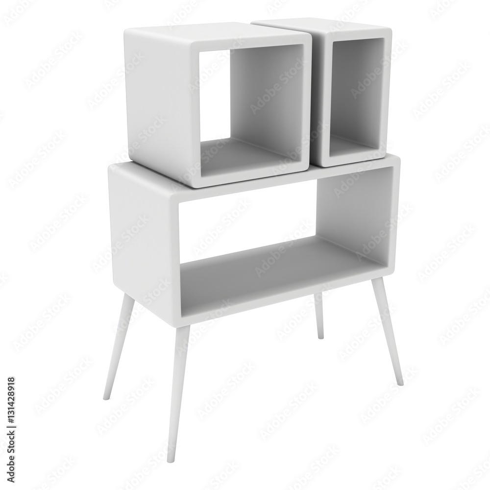 Product display boxes. 3D render isolated on white. Platform or Stand Illustration. Template for Object Presentation. Product display boxes. 3D render isolated on white. Platform or Stand Illustration. Template for Object Presentation.