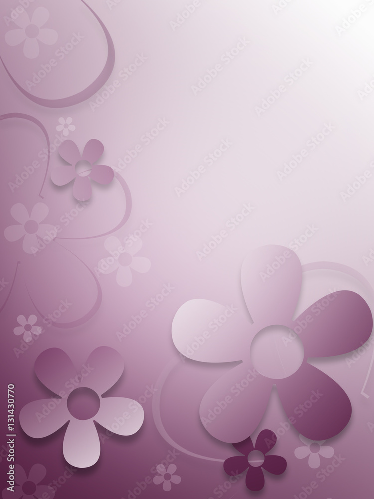 Abstract Beautiful pink flower background