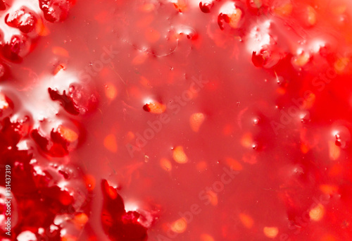 raspberry jam as background