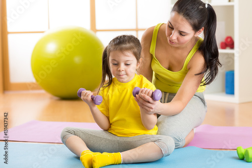 family mother and child dau...