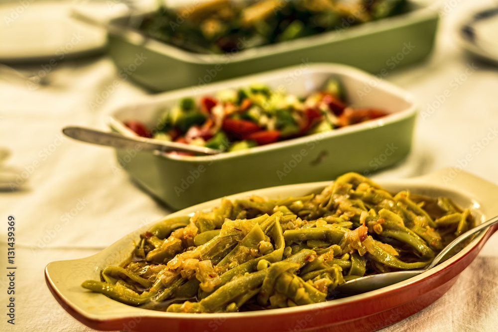 Olive Oiled Green Bean Salad