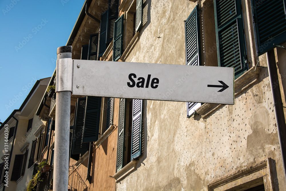 Fototapeta premium Schild 87 - Sale