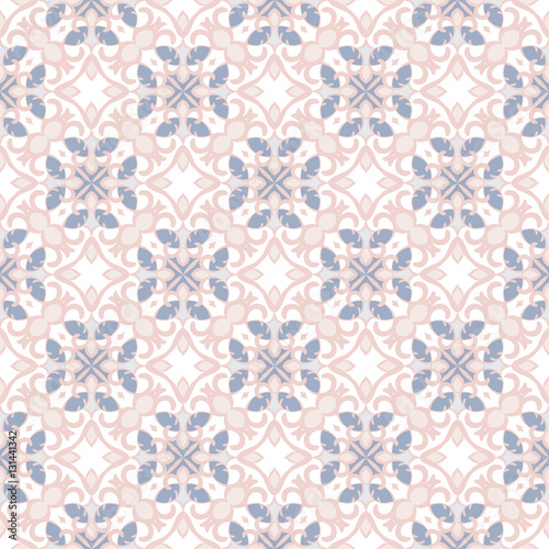 Blue and pink pattern