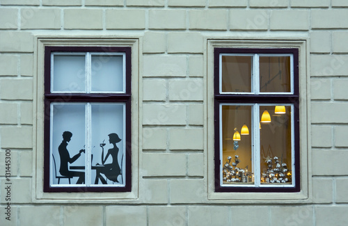 Restaurant windows
