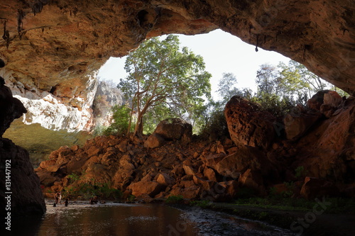 Tropfsteinhöhle bei Queixo Dantas in Brasilien  photo