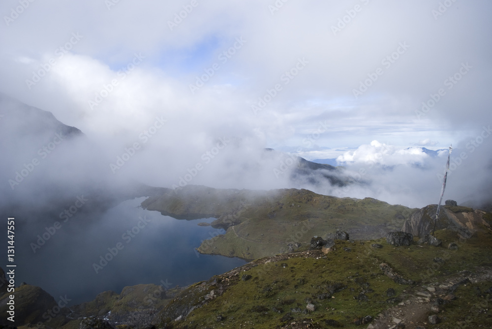 Lac de Gosaikunda, Langtang, Népal Lac de Gosaikunda, Langtang, Népal