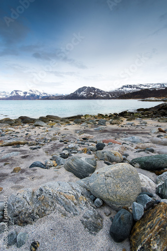 Coast of the Norwegian Sea.Tromso