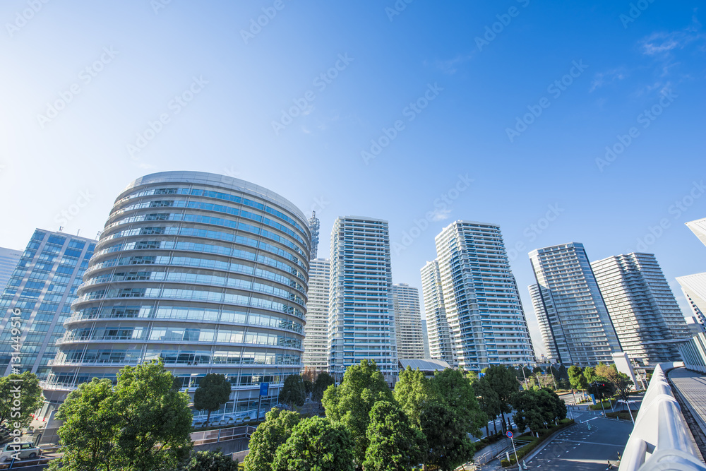 横浜の高層マンション