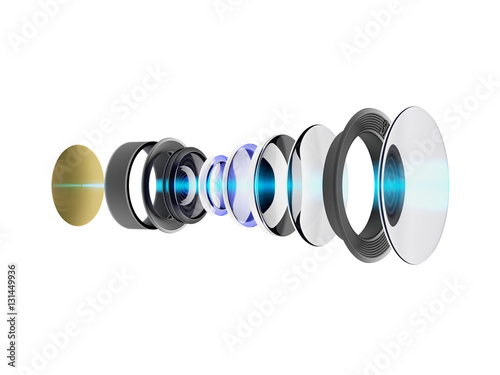 Fototapeta Naklejka Na Ścianę i Meble -  modern lens for smartphone