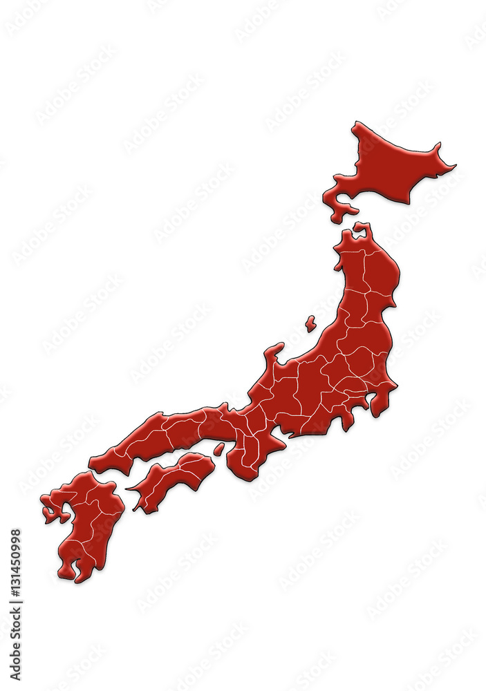Japan map