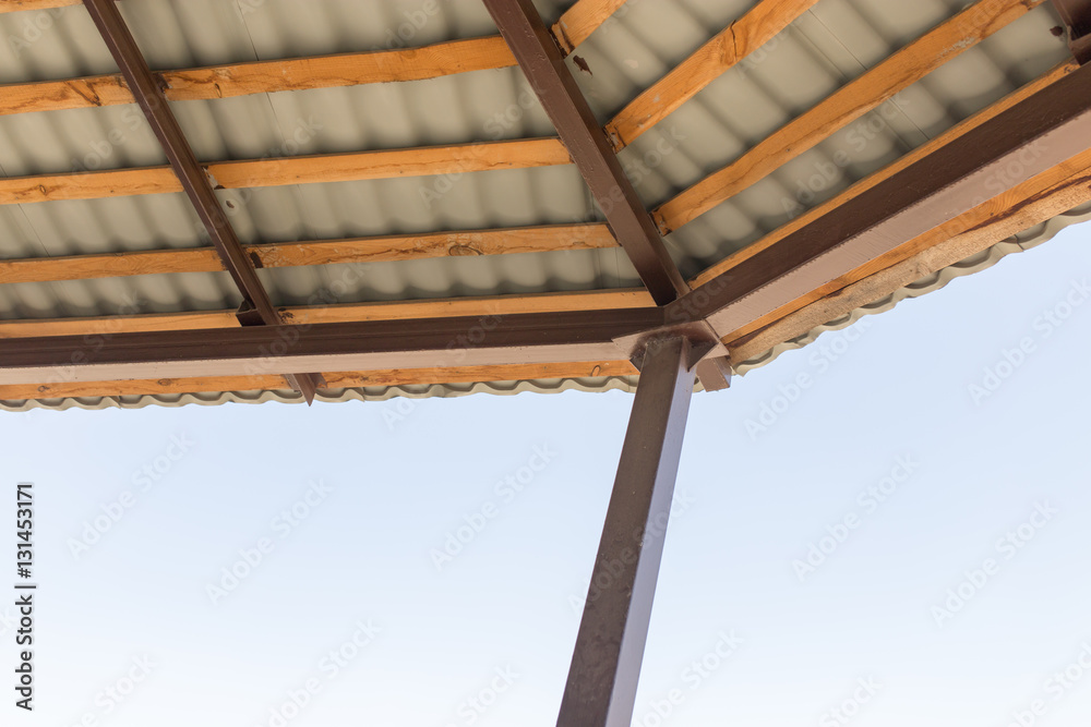 roof structure from the inside as a background roof structure from the inside as a background