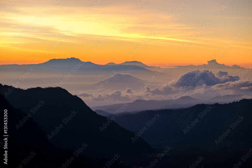 Mount Penanjakan View at Dawn 1