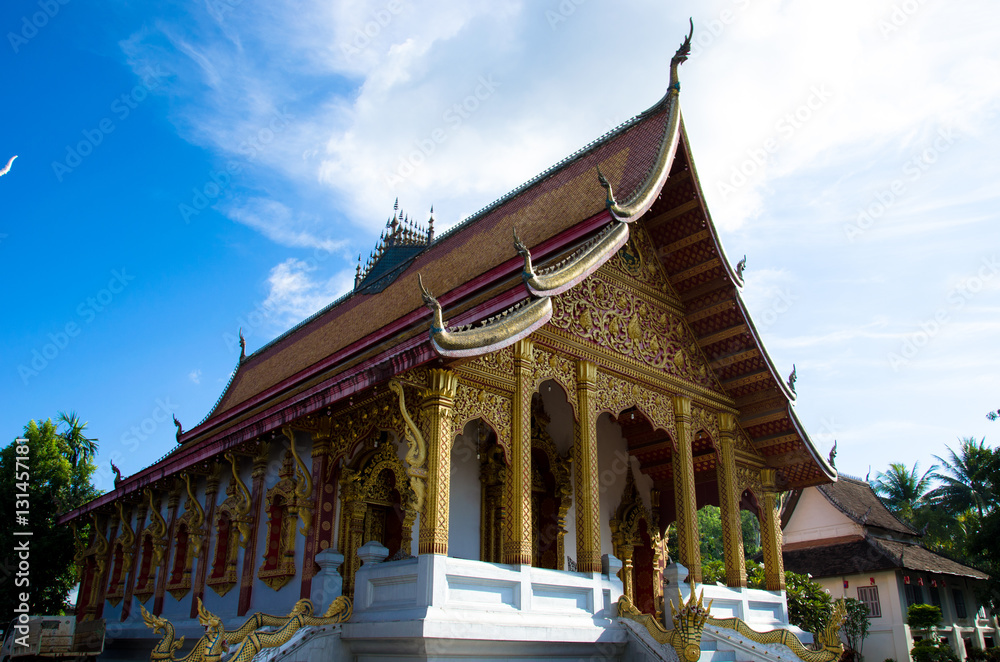 Temple à Luang Prabang au laos