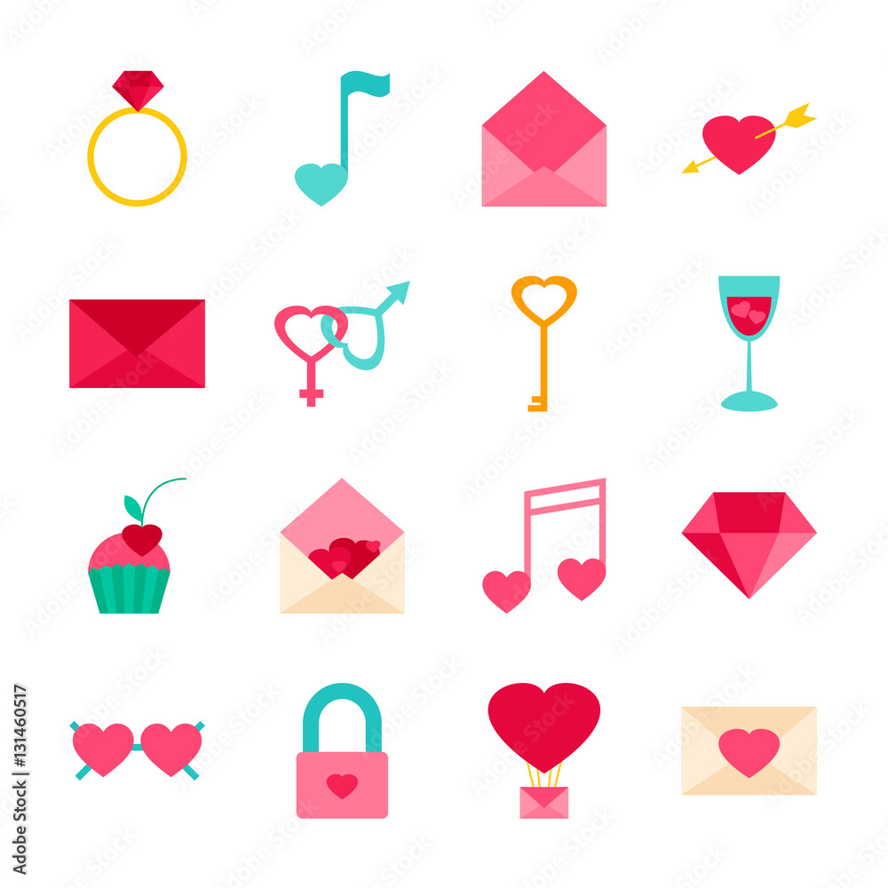 Valentines Day Objects Valentines Day Objects