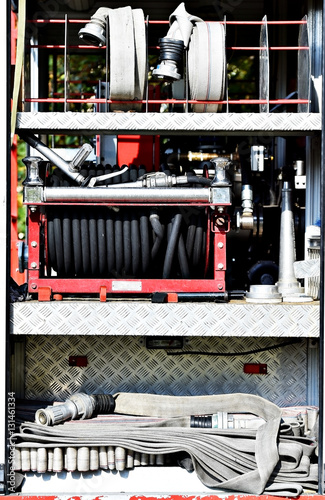 Heavy duty firefighter hoses