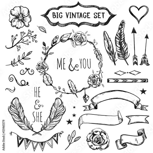 Wallpaper Mural Invitation Hand Drawn Frame Element Torontodigital.ca