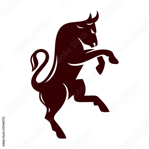 bull logo template.