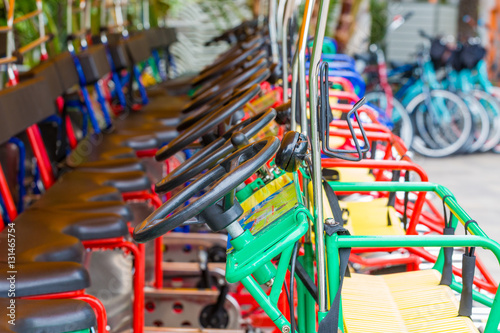 Many Colorful Buggies