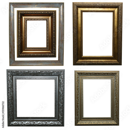 set of beautiful frames for paintings