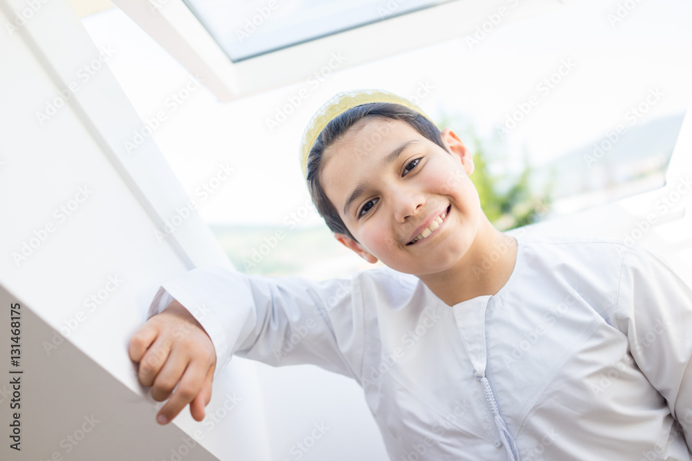 Happy Arab boys