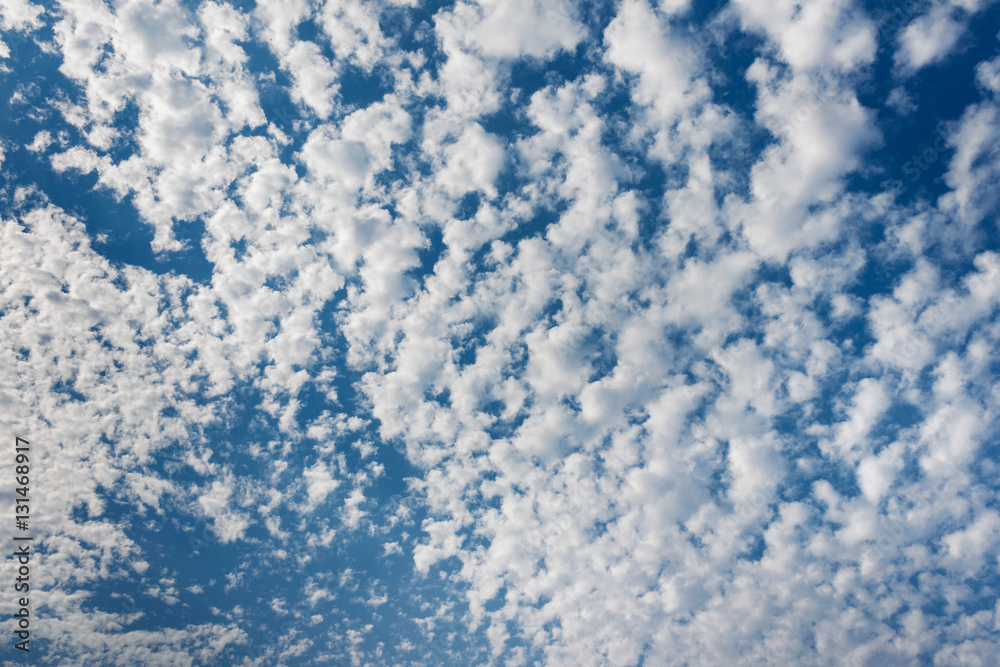 Obraz premium Aerial sky and clouds background