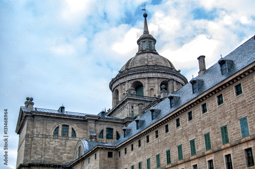 Fototapeta premium Domo del Monasterio del Escorial