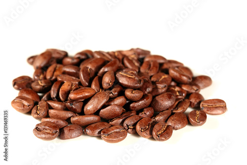 Coffee freshly roasted and then ready for use