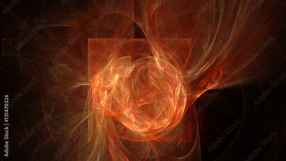 Fire red waves abstract background Fire red waves abstract background