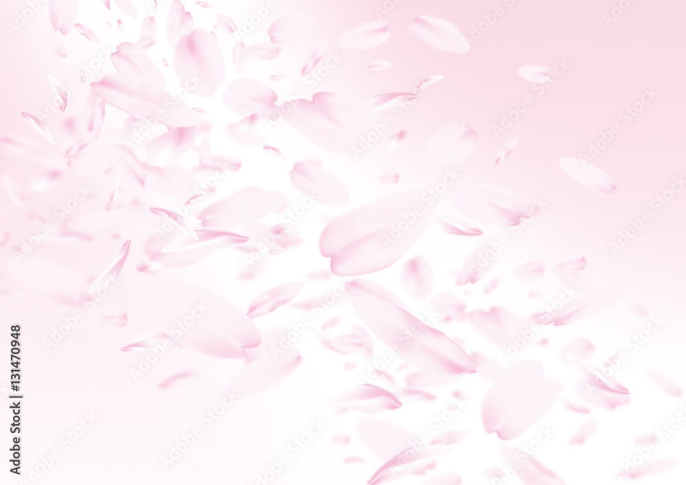 Obraz premium 桜吹雪