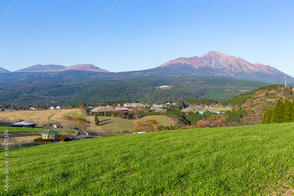 Mount Kirishima in Japan
