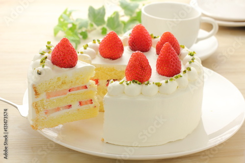 苺のショートケーキ