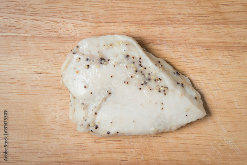 steamed chicken breast