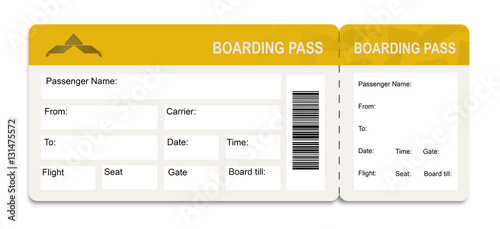 Boarding pass