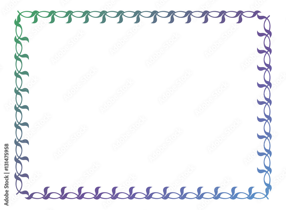 Beautiful abstract frame with gradient fill. Beautiful abstract frame with gradient fill.