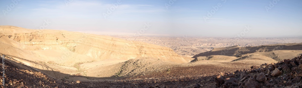 Wide angle panorama of Desert landscape Wide angle panorama of Desert landscape