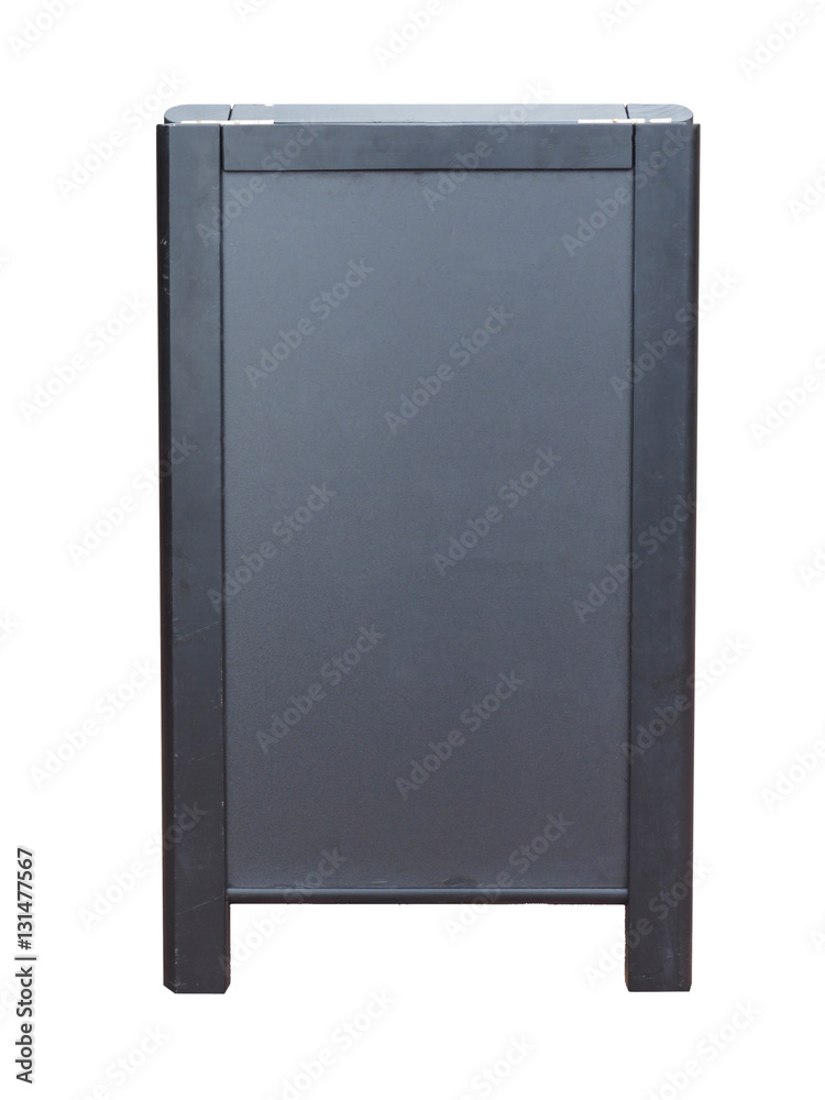 Blank blackboard isolated over white Blank blackboard isolated over white